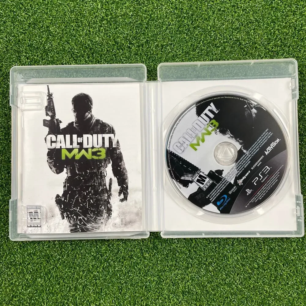 Lot of 3 Call of Duty 4: Modern Warfare, Modern Warfare 3, Ghost PlayStation 3